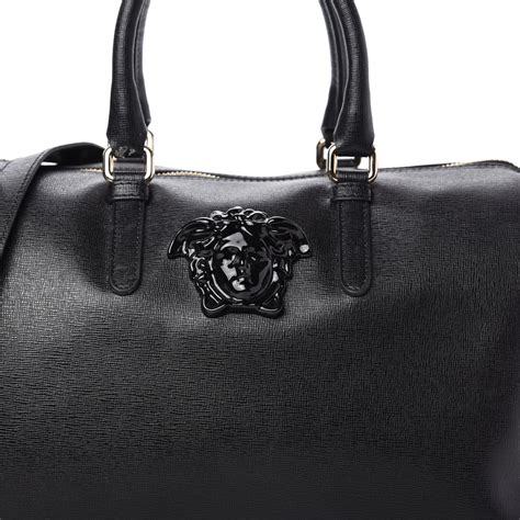 versace palazzo duffle bag price|VERSACE Calfskin Palazzo Duffle Bag Black.